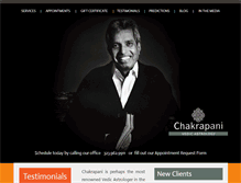 Tablet Screenshot of chakrapani.com